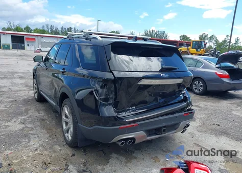 2020 Ford Explorer Platinum из США, поврежденный, VIN 1FM5K8HC9LGC43679